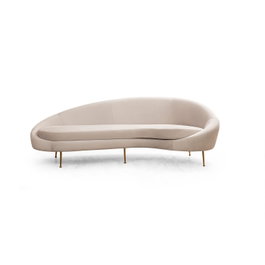 Atelier Del Sofa Sofá 3 Plazas Eses Right Beige